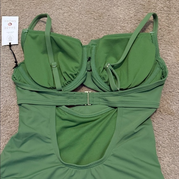 Shade & Shore Olive One-Piece Swimsuit - Picture 7 of 8